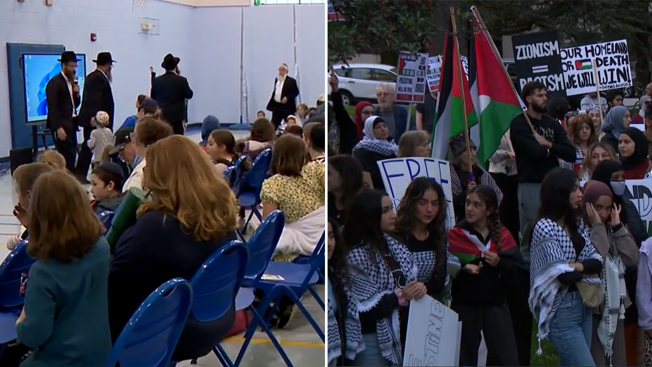 Support for Jewish, Palestinian people